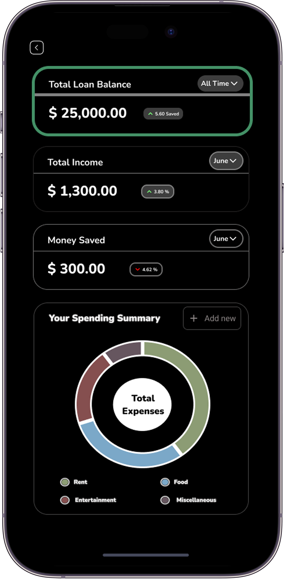 BudgetGuru App Screenshot
